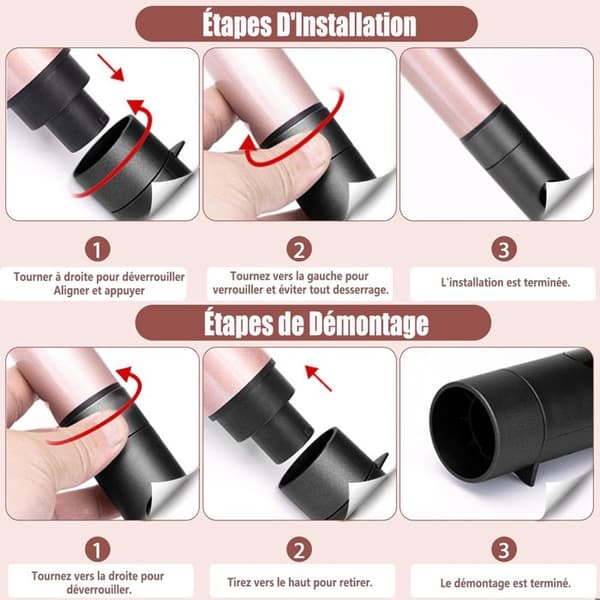 Stylingbørste - Bounce Curl Børste - Villsvinbust - Ergonomisk - Grønn