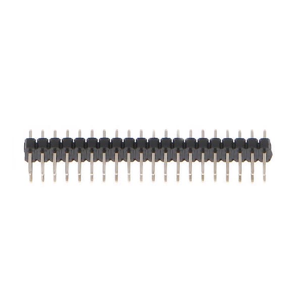 2,54 mm 2x20-pin avtakbar dobbel hannkontakt for Raspberry Pi Zero GPIO