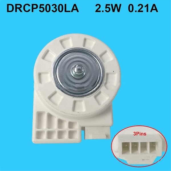 DRCP5030LA Kylskåpsfrysens DC-fläktmotor för kylskåpsfläkt DC 2,5W 0,21A