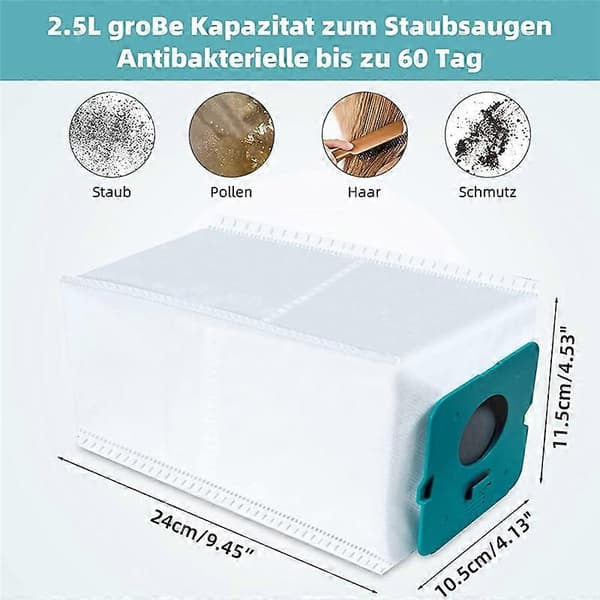 VCA-ADB952 Pölynimuripussit Jet Pro Extra / Complete Extra / Complete / Pet Handheld -imurille