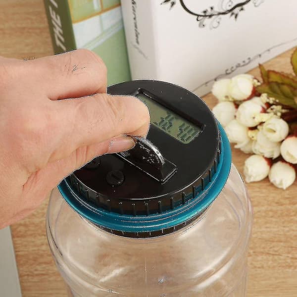 Kompatibel Withelectronic Digital Myntteller Automatisk Sparebøsse #yg
