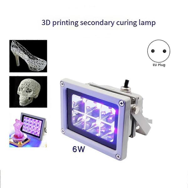 405nm UV Herdelampe 3D-printing Sekundærherding EU-plugg