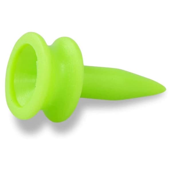 Golf Tees 1 Tomme 100 Stk. Plast Golf Castle Små Tees (grøn) (sammenfiltring)