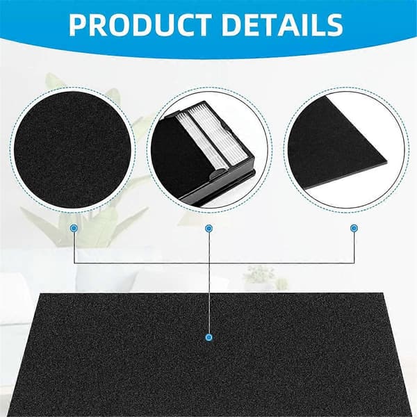HAPF600 HEPA Filter Udskiftning til Holmes Luftrenser Filter B - Kompatibel med HAPF8650 HAP615 H