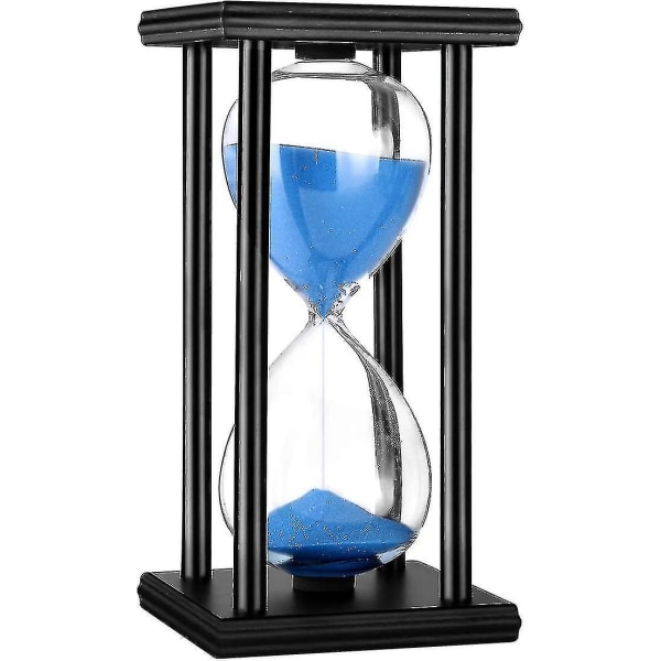 Timeglass på 30 minutter, timeglass av tre og sand, kreativ gave