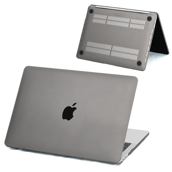 Compatible with MacBook Air 13\" (2025-2022) Case - Grey Matte Shell for A2681/A3113/A3240