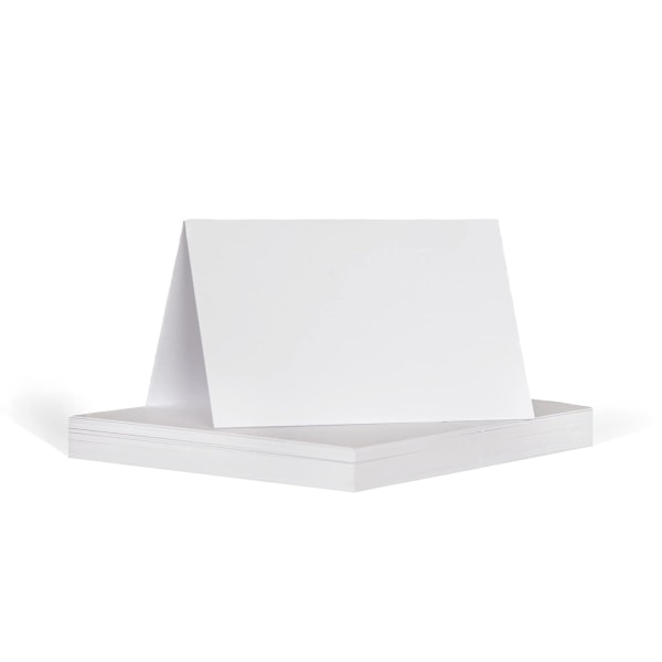 Stednavnskort | Reception Almindelig Hvid Foldet (50 Count)-jbk