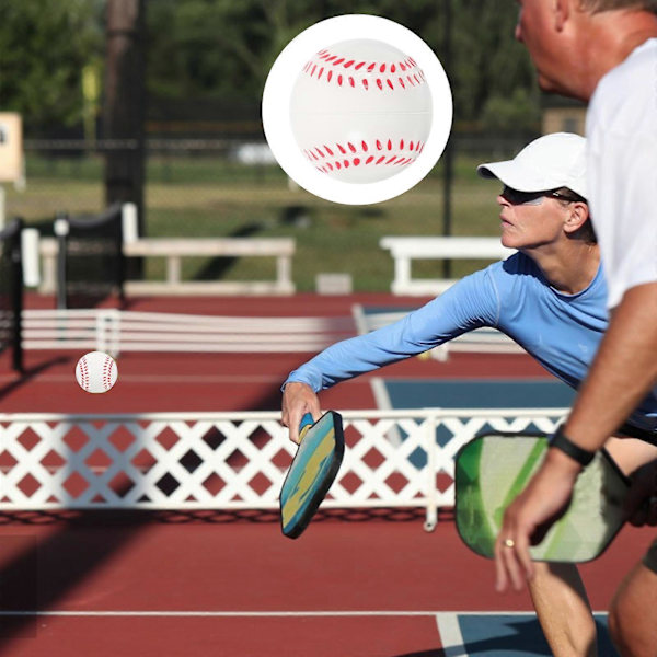 12 st Elastiska Basebollar Flexibla Basebollar Småbarnsbasebollar Fidget Baseboll Studsboll