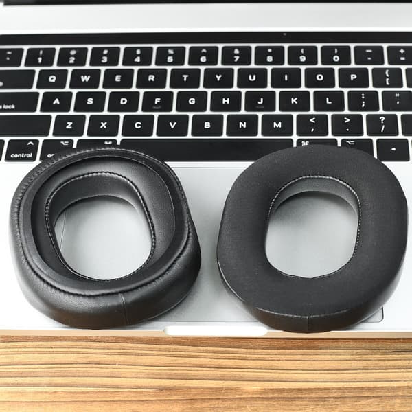 2-pack Black Memory Foam Ear Cushions Compatible with Razer BlackShark V3/V3X Headset