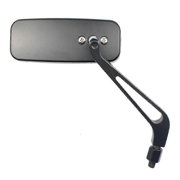 Motorcykel Backspeglar Sidospeglar För Harley Cruiser Bobber Chopper Softail Dyna Breakout Fxsb - Svart 8mm 10mm Rektangelform
