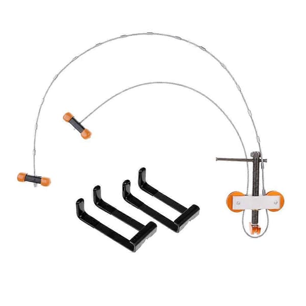 Universell 3/4\" Bågpress med Quad Limb L-fästen för Bågskytte Compoundbåge
