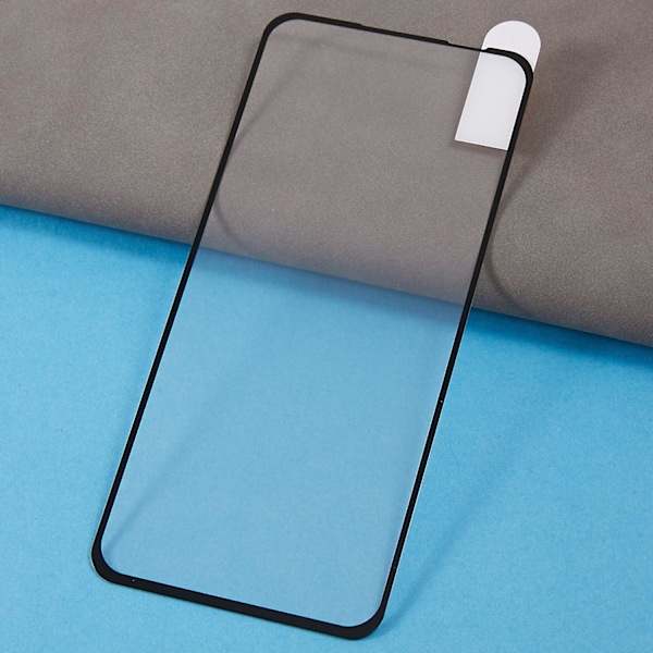 För Asus Zenfone 10 5G Elektropläterat Härdat Glasfilm Fulltäckande Full Lim Skärmskydd