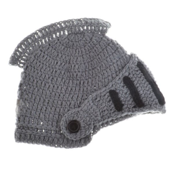 Lasten ritarihattu käsintehty neulottu hattu baby hattu lämpöä ja kylmää suojaa jbk