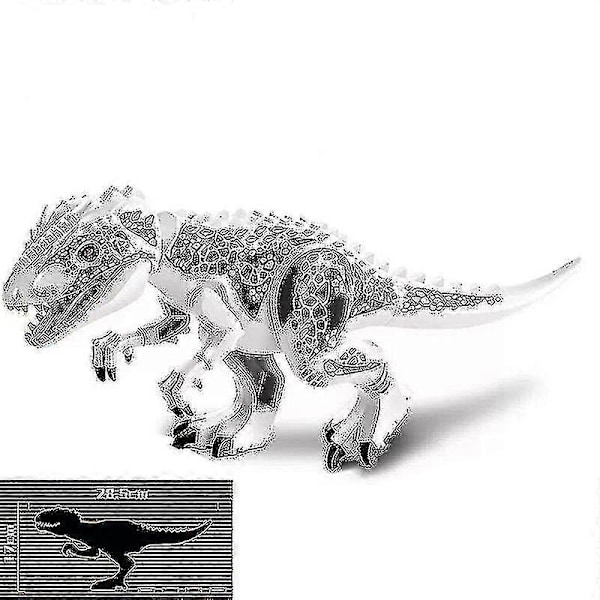 1 stk Jurassic Stor Dinosaur Byggeklodser T-rex Quetzalcoatlus Spinosaurus Actionfigurer Legetøj - FARVE: Baryonyx sort