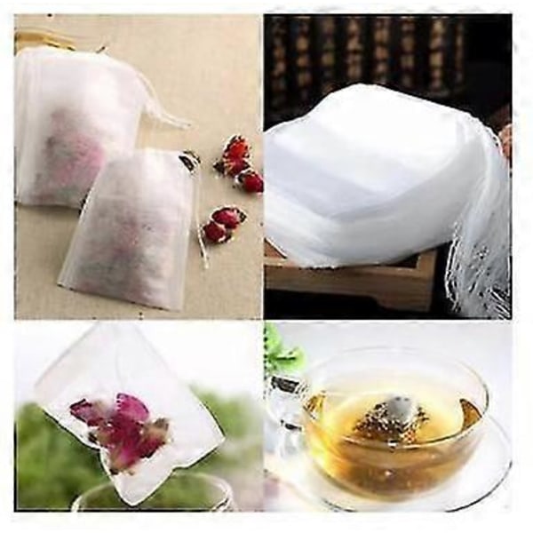 100 st - Tomma tepåsar för löste - teabags