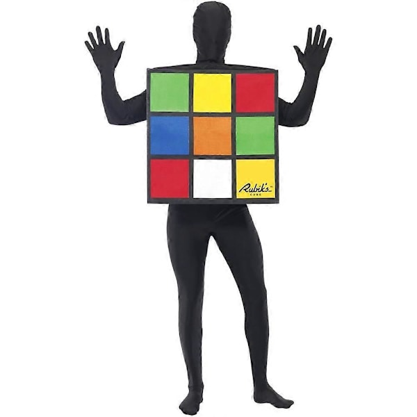 Rubiks Unisex Voksen Puzzle Cube Kostume