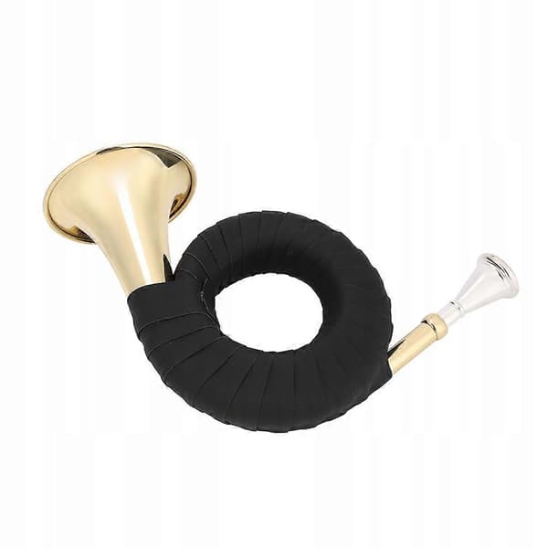 Mini messing jagthorn Bb mikro fransk