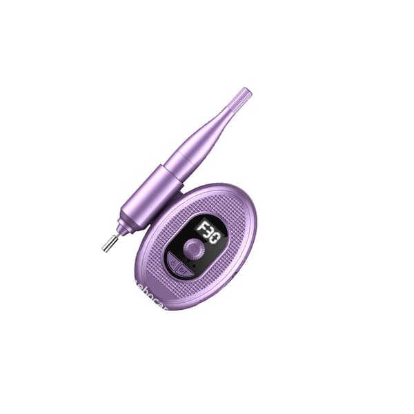 Monipuolinen sähköinen kynsiviila, violetti
