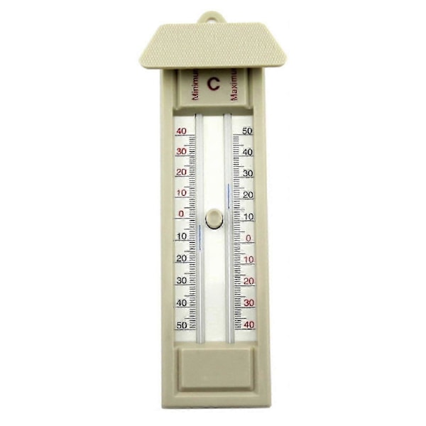 40 til 50 Drivhus Maks-min Press Termometer Hjem Temperatur Monitor Værktøj Au - JZ