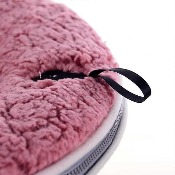 Varmt Plysj Vaskbart Matte Rosa 36*45 cm
