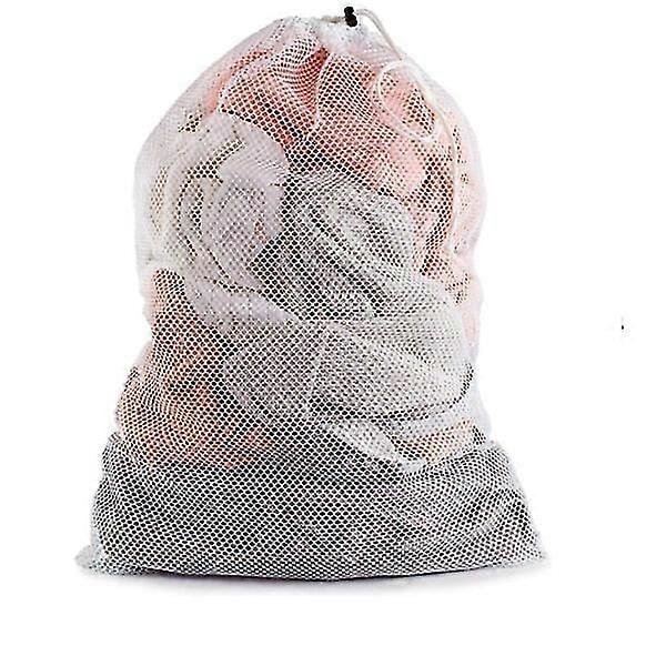 Stor tvättsäck 60x90 cm Vit 1-pack