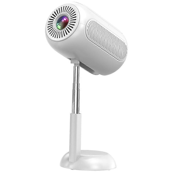 TS-6 1+8G Dold Infällbar Fäste HD Video Mini Projektor WiFi Hemmabio Projektionsenhet