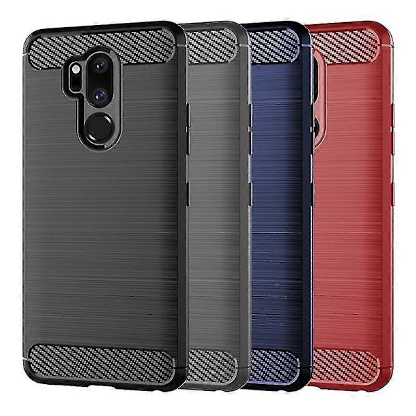 For Lg G7 Lgg7 Thinq Silikon Ultratynn Slim Bakdeksel Matt Myk Tpu