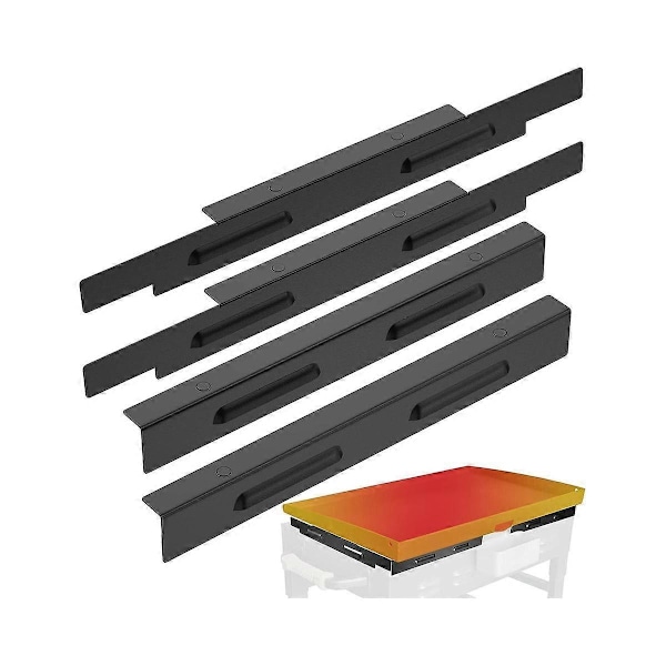 Tuulisuojat 36 tuuman paistotasolle, magneettiset tuulisuojat, BBQ-paistotarvikkeet, lämpösuoja Si:lle