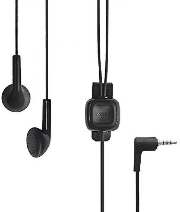 OEM Nokia 2,5 mm stereoheadset (HS-105 / WH-101) - Svart