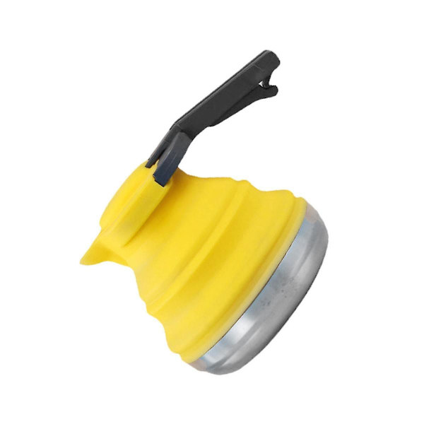 Hopfällbar Campingkokare för Vandring, Resor & Utomhus 42 Oz Kapacitet (Gul)