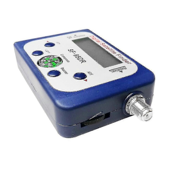Digital kompatibel for Tester Meter Tv Signalmottaker Sat Finder Med Kompass Og Lcd-skjerm Fta Dvb S2
