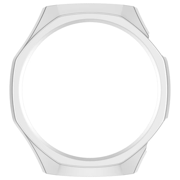 Half PC Shell with Hollow Design 46mm Compatible with Huawei Watch GT6 Pro - Silver