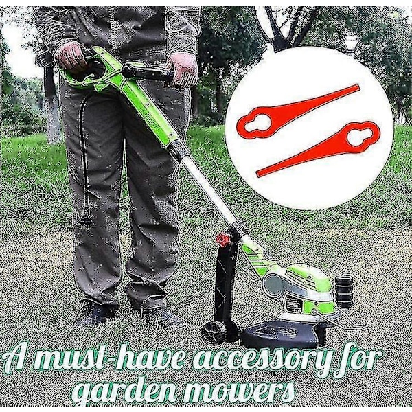 Gresstrimmerblader - Trådløse blader Gressklipper Klippeblader En Gressklipper Erstatningsblader -YoGu