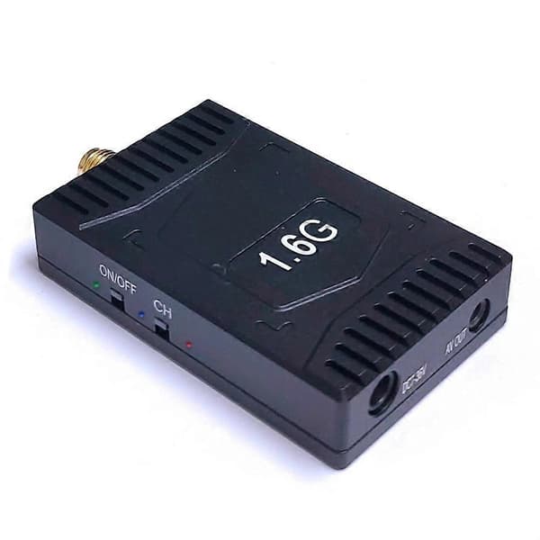 1.6G FPV VRX Kit FPV Videomottaker Høy Sensitivitet Mottaker