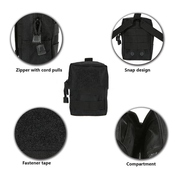 EDC pendlerbag Svart