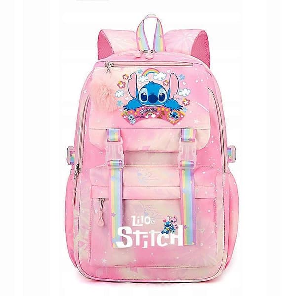 Stitch Stitch Skolväska för Studenter med Stort Utrymme och Tryck