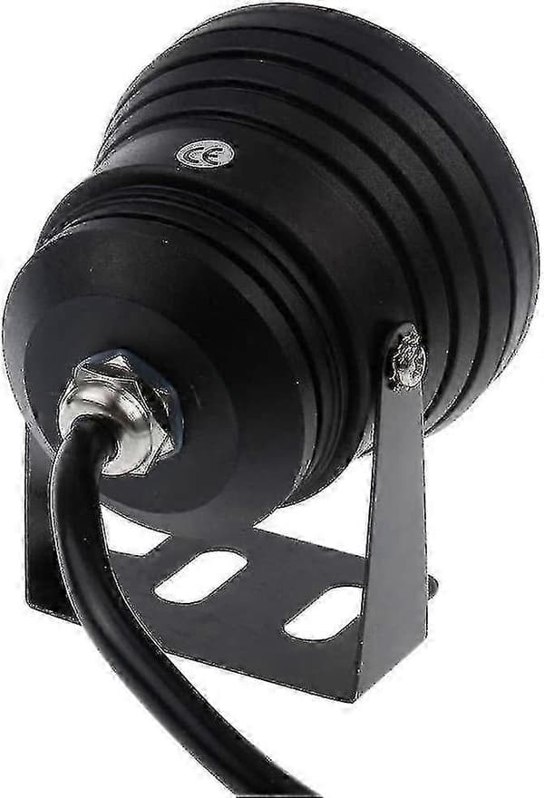 10W 12V IP68 Vandtæt Sort Undervands Flood Light til Pool Dam Belysning, Kold Hvid
