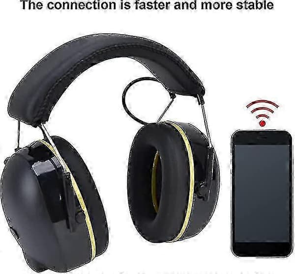 Bluetooth 5.0 Aktive Støyreduserende Øreklokker med Stemmekontroll for Skyting og Hagearbeid