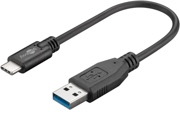 Synkronoi ja lataa Super Speed USB-C™ - USB A 3.0 -latauskaapeli