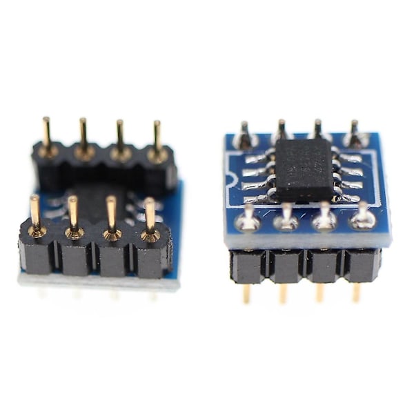 1 stk. OPA627 *2 omdannes til dobbelt op-amp OPA627 Enkelt op-amp til dobbelt op-amp Modul SMD til DIP