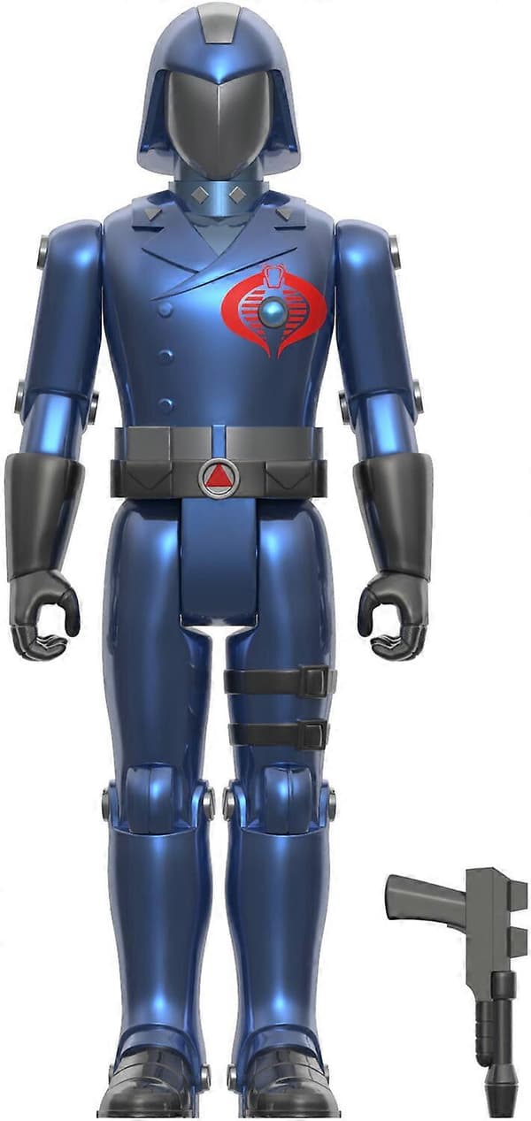 Super7 - G.I. Joe - ReAction Figures Wave 7 - Cobra Commander (Funhouse Robot) [SAMLEOBJEKTER] Actionfigur, Figur, Samleobjekt USA import