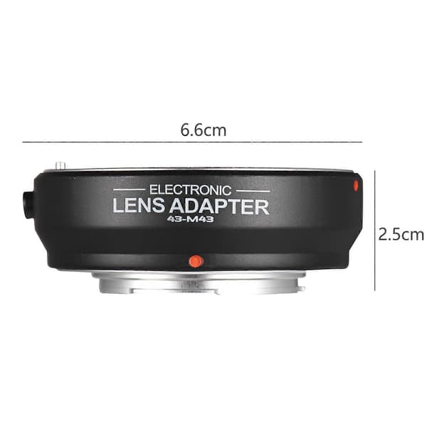 FOTGA OEM4/3(AF) 4/3 till M4/3 Kamera Adapter Ring Autofokus Objektivfäste för Olympus 4/3 Objektiv till Olympus M4/3 Objektiv Kameror Olympus E-P1 E-P2