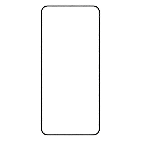 For Xiaomi Redmi Note 13 Pro 5G Herdet Glass Film Skjermbeskytter Side Lim 9D Anti-Knusing