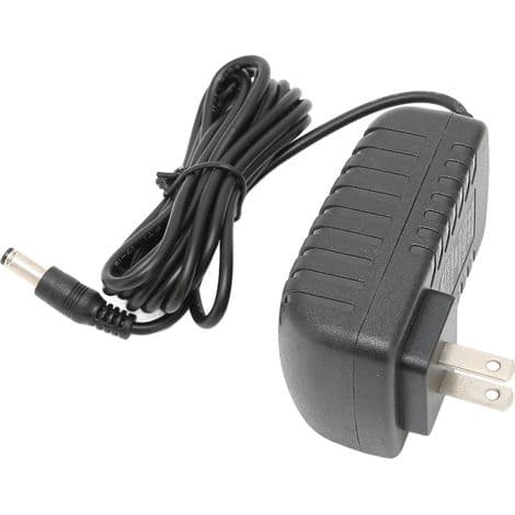 12V 1A AC-adapter med overbelastnings- og interferensbeskyttelse, 100-240V, amerikansk standardplugg.