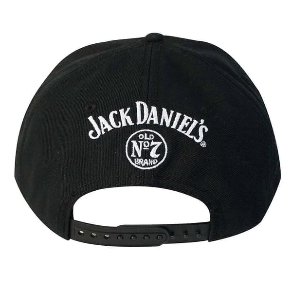 Jack Daniels Black Bottle Label Snapback -lippis