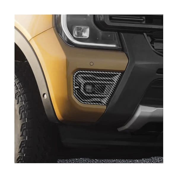 Bil Karbonfiber Mønster Frontfanger Tåkelys Deksel Trim Front Tåkelys Ramme For 2023+