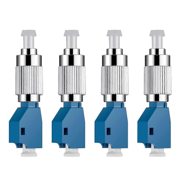 4 st Visuell Fel Lokaliserare Fiberadapter, Fiberoptisk Kontakt, Singlemode 9/125um Fc Hane Till Lc Hona Hybrid Optisk Fiber