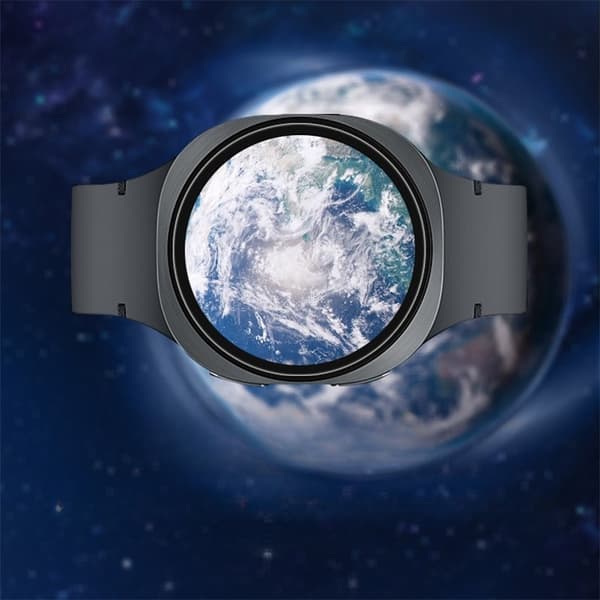 High Aluminum Positioning Screen Protector for Samsung Watch 8 40mm - Transparent (2-pack)