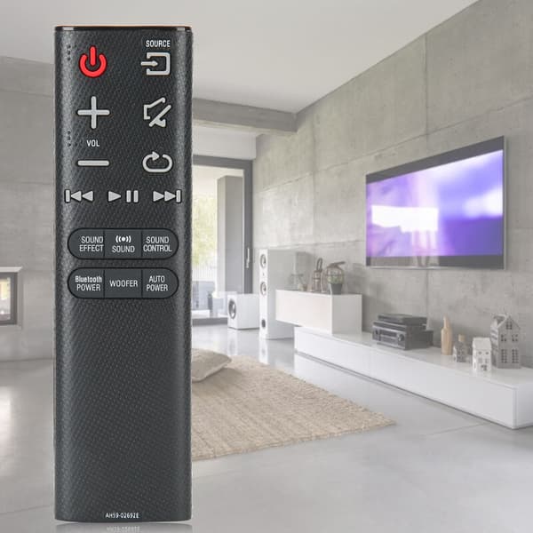 Multifunksjonell fjernkontroll for Samsung PS WJ6000 HW J355 HW J450 Bluetooth lydplanke og kablet subwoofer