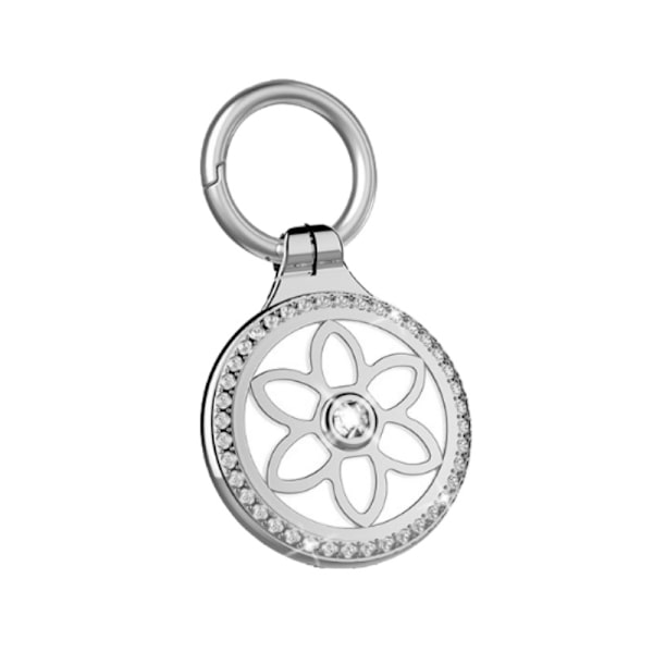 Premium Metal Protective Case for Apple AirTags Silver